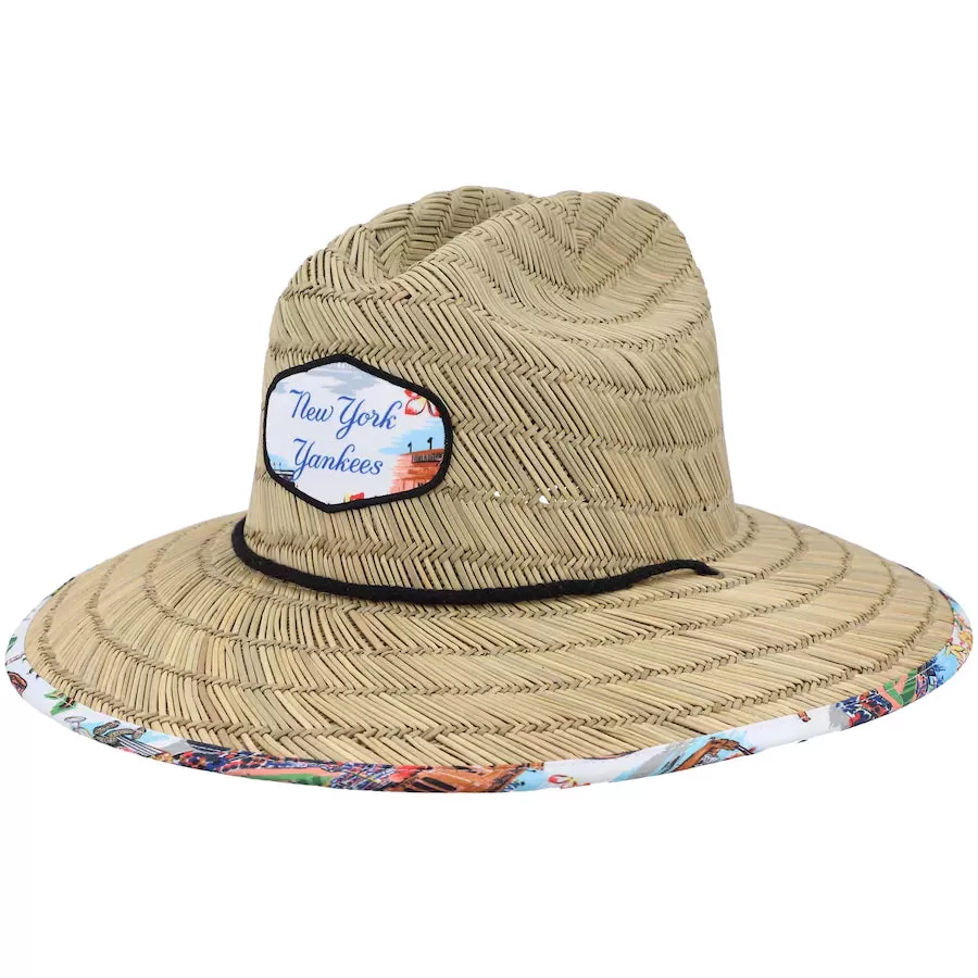 New York Yankees Straw Life Guard Hat Reyn Spooner | Scenic