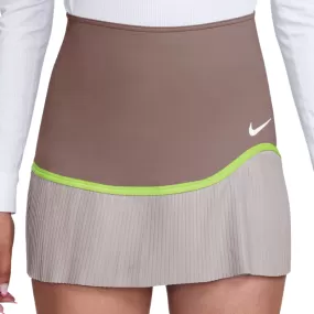 Nike Advantage Women Dri-Fit Tennis Skirt - Smokey Mauve/Platinum Violet/White