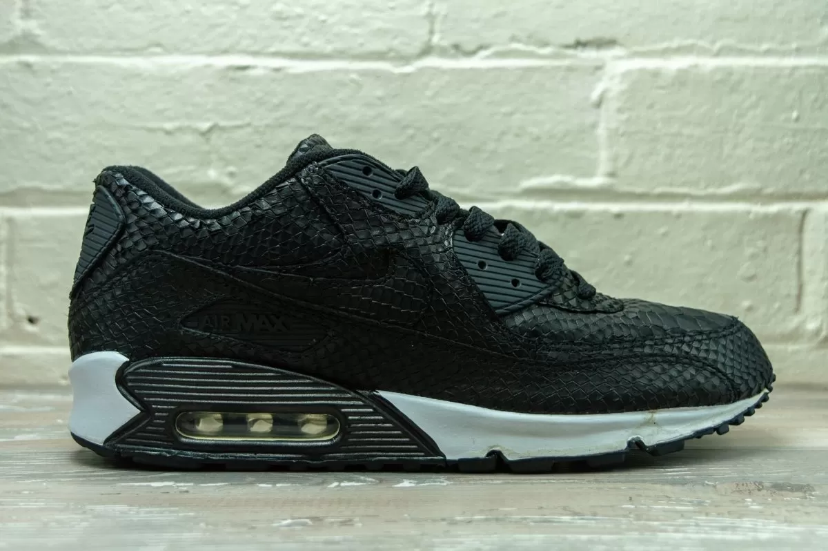 Nike Air Max 90 ID Black Snake Skin 455686 992