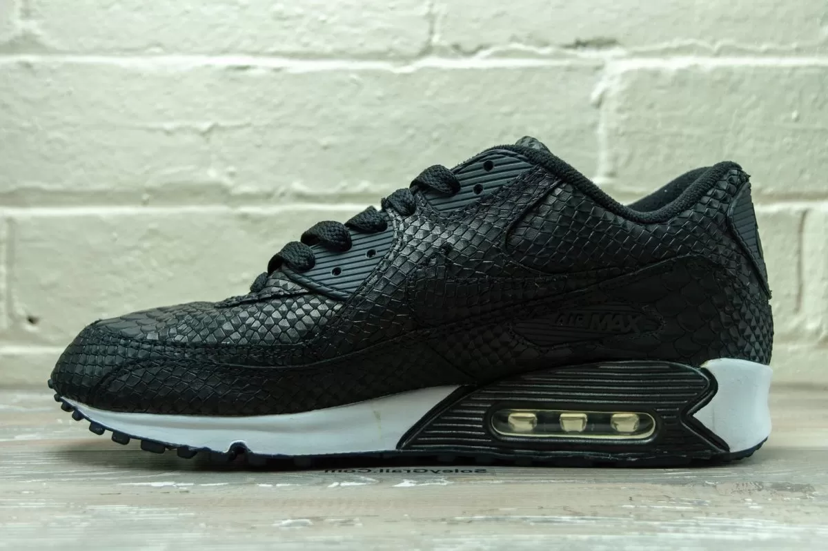 Nike Air Max 90 ID Black Snake Skin 455686 992