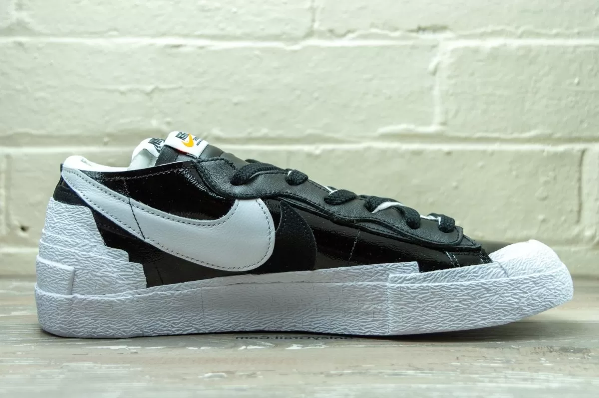 Nike Blazer Low Sacai Black Patent DM6443 001