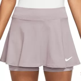 Nike Court Dri-Fit Victory Women Flouncy Skirt - Platinum Violet/Black