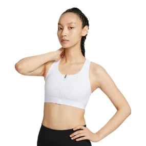 Nike Dri-FIT Swoosh Medium-Support Zip-Front Women's Sports Bra - SP24