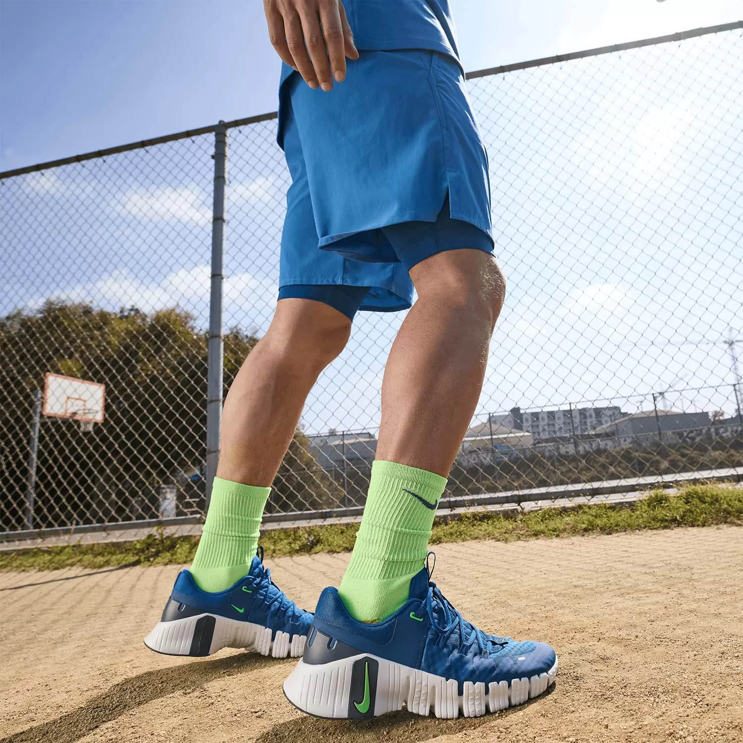 Nike Free Metcon 5  Court Blue/Green Strike/Thunder Blue