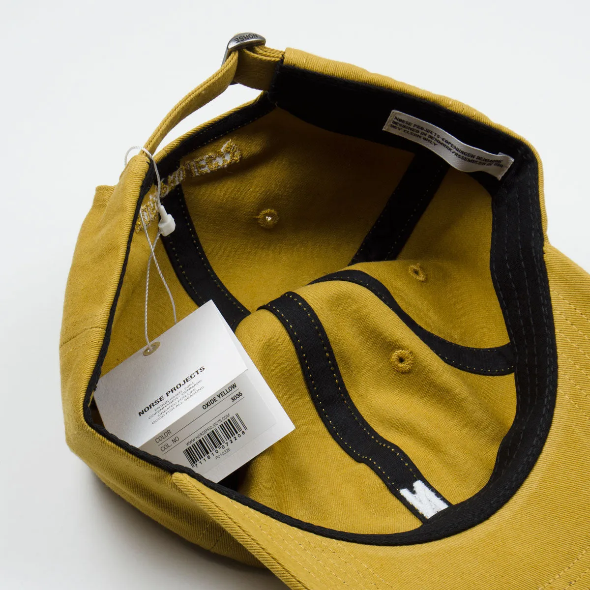 Norse Projects - Twill Sports Cap - Oxide Yellow