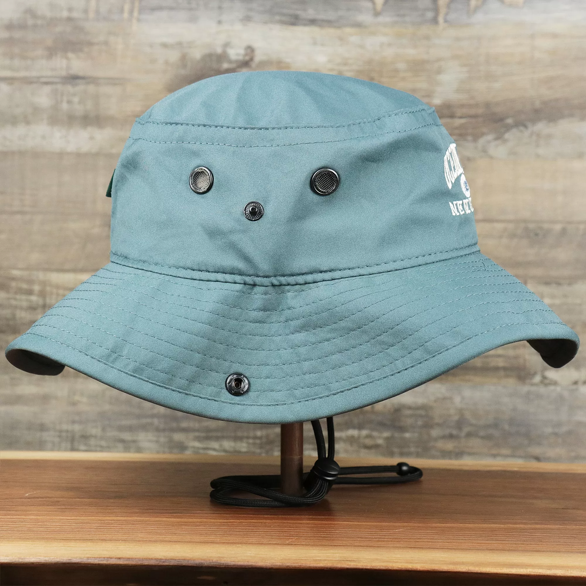 Ocean City New Jersey 1897 Bucket Hat | Blue Steel Bucket Hat