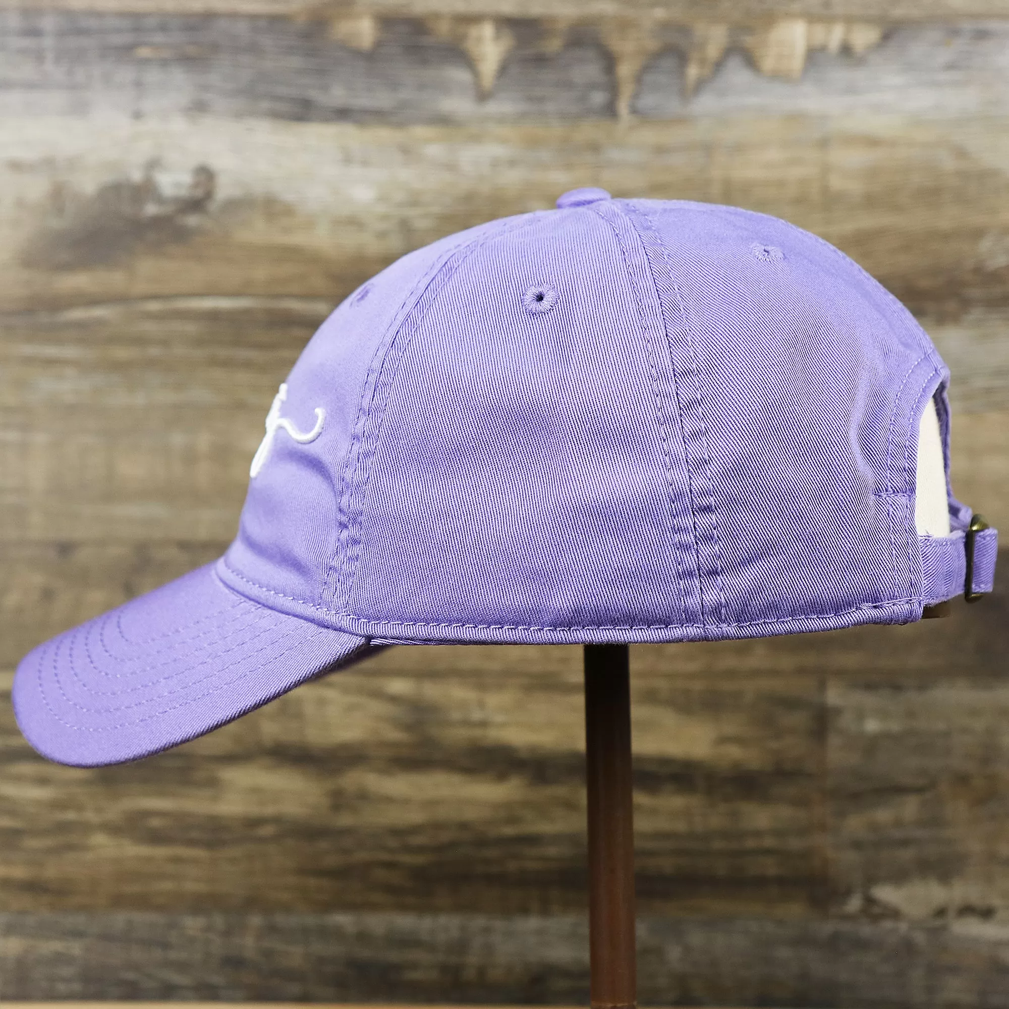 Ocean City New Jersey Cursive Wordmark Dad Hat | Lavender Dad Hat