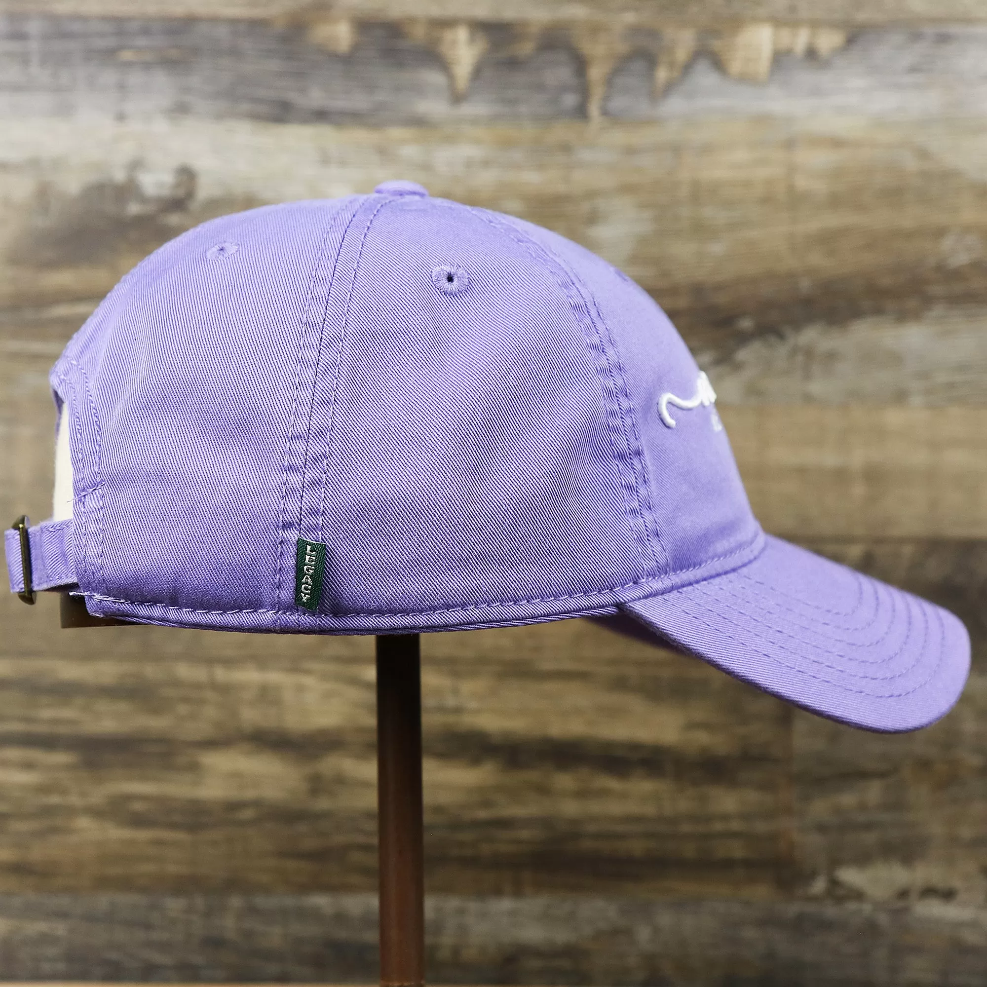 Ocean City New Jersey Cursive Wordmark Dad Hat | Lavender Dad Hat