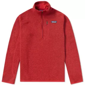 Patagonia Better Sweater 1/4 Zip JacketClassic Red