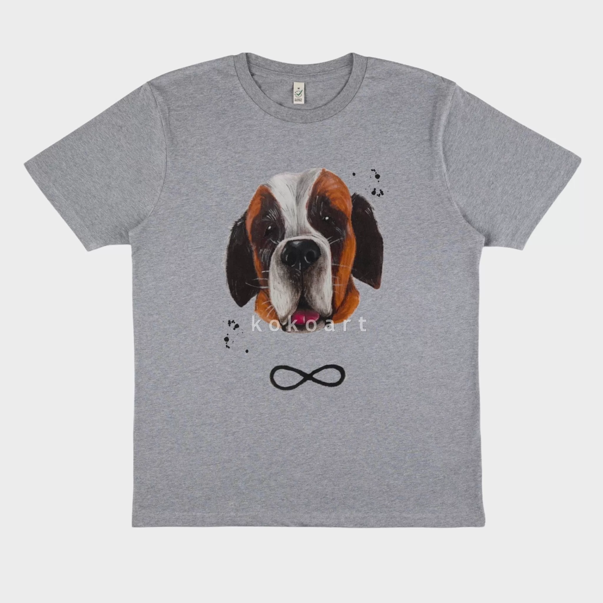 Pet Portraits - Hand painted Organic Cotton Clothing