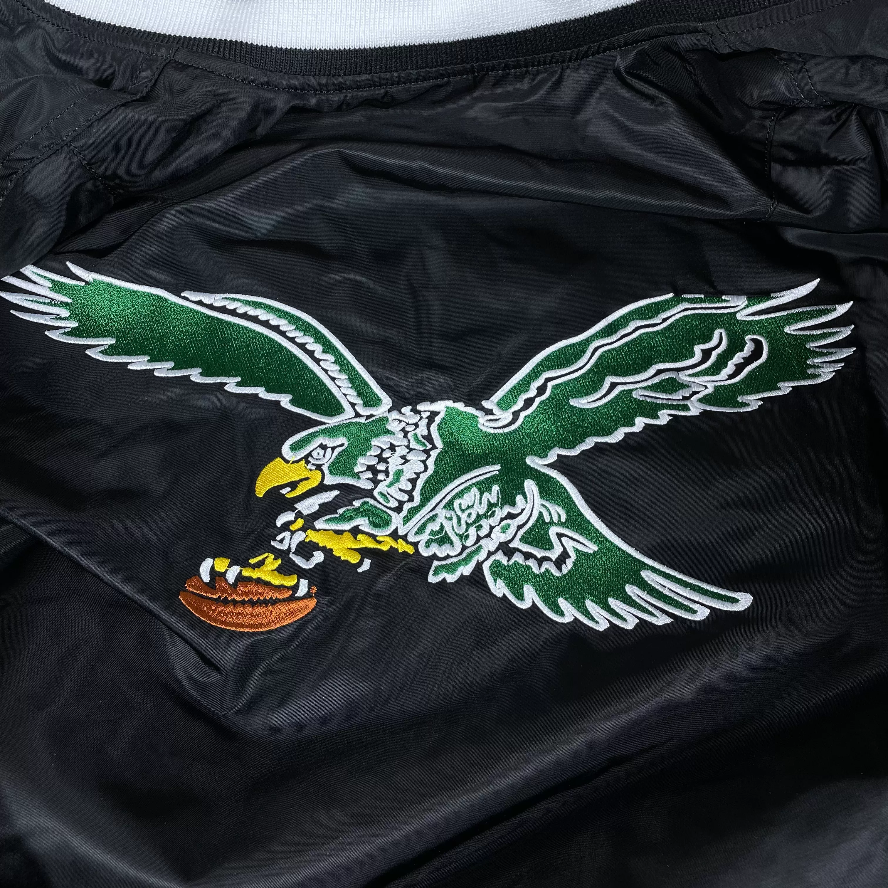 Philadelphia Eagles Throwback Men’s Vintage Reversible Bomber Jacket | Alpha Industries x New Era