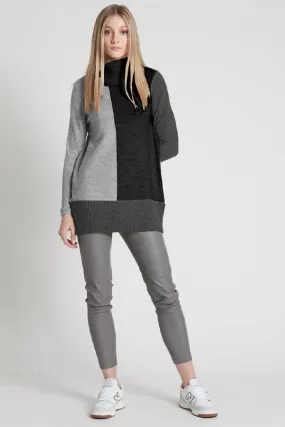 Point Zero Colour Block Sweater