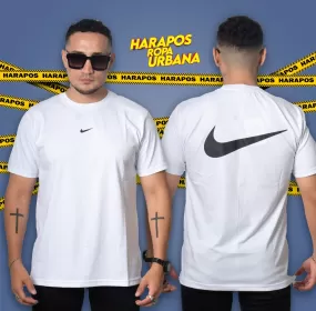 Polera nike blanca clasica