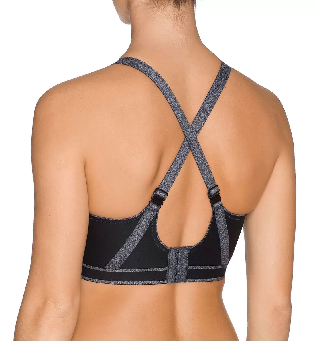 PrimaDonna Sport The Sweater Non-Padded Underwire Sports Bra (6000110) - Black