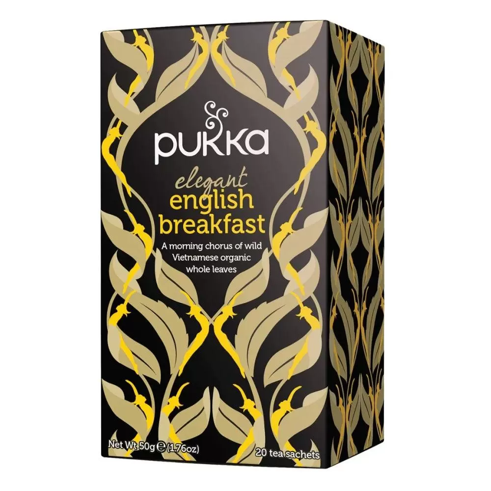 Pukka Tea Elegant English Breakfast 20 Teabags 4 Pack