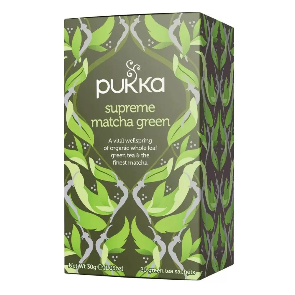 Pukka Tea Supreme Matcha Green 20 Teabags 4 Pack