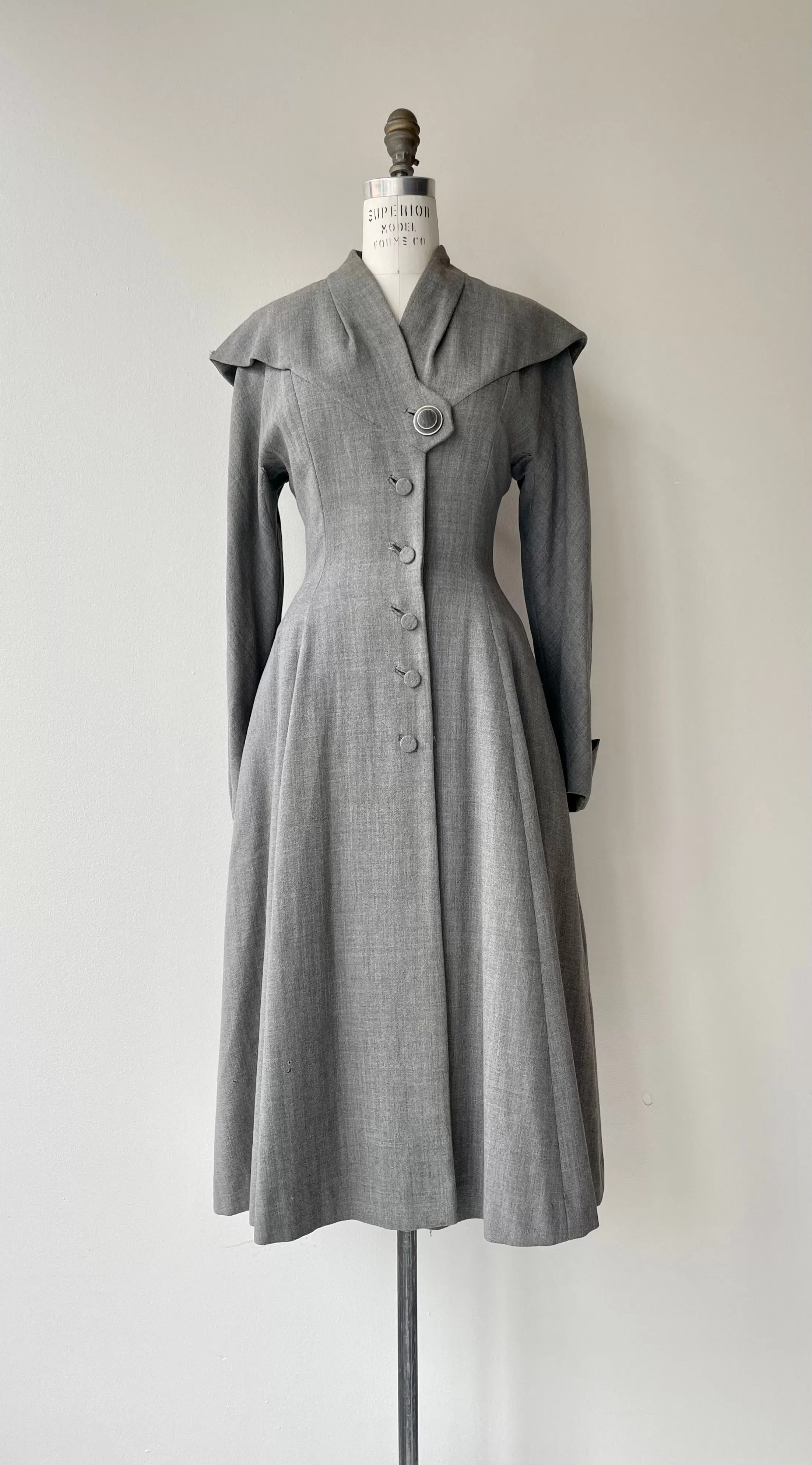 Regent Garbardine Coat | 1940s