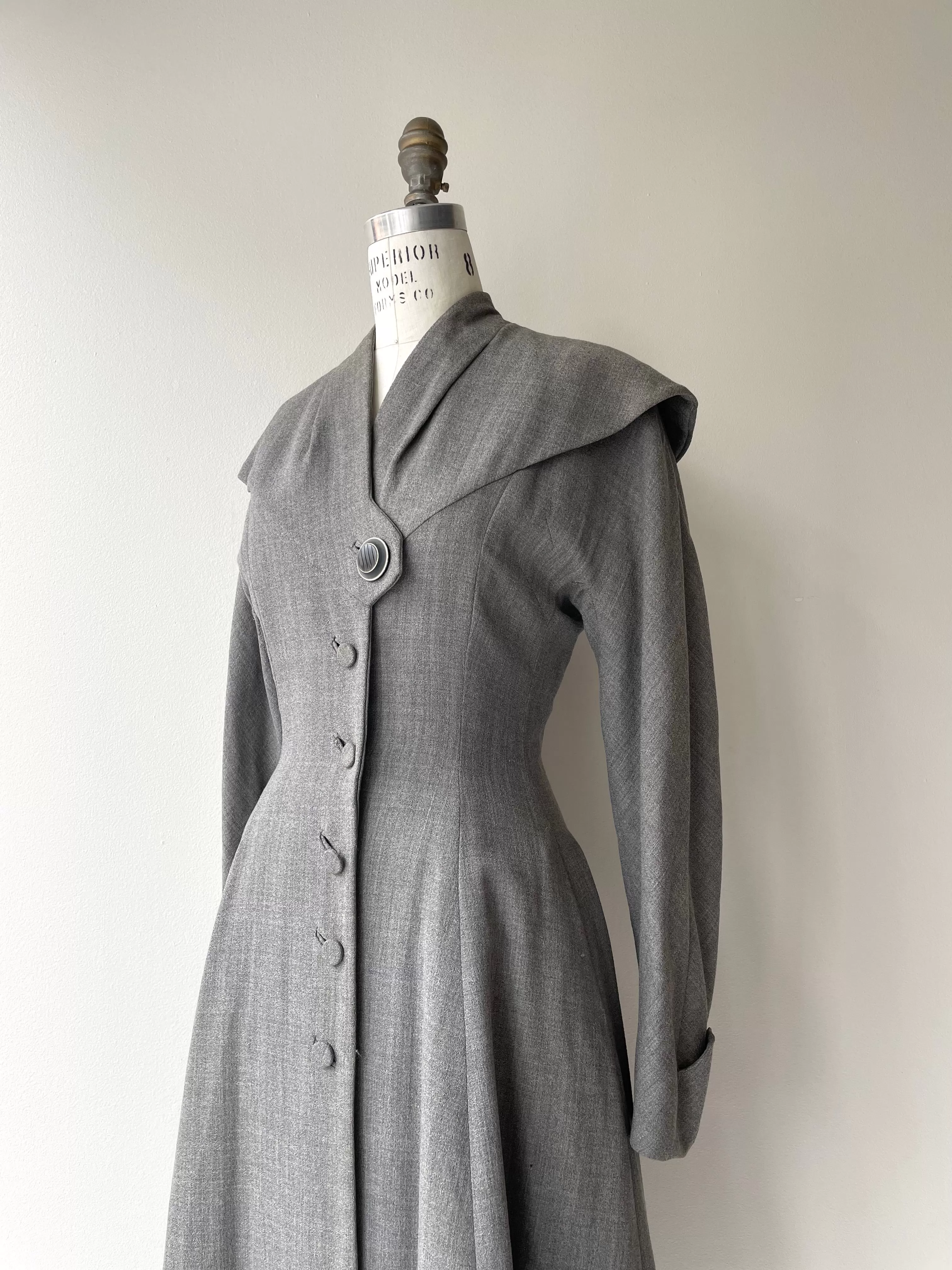 Regent Garbardine Coat | 1940s