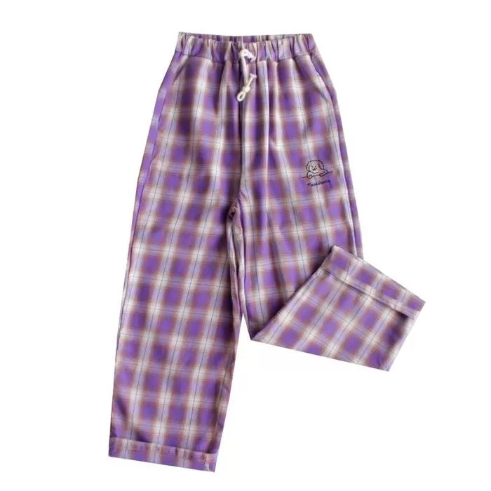 REVIEWS FOR HARAJUKU RETRO PURPLE GRID PANTS BY63011