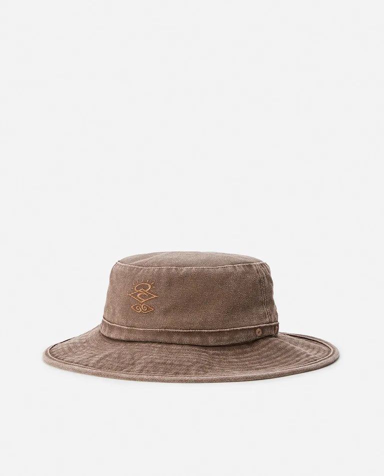 Ripcurl Searchers Mid Brim Hat - Chocolate