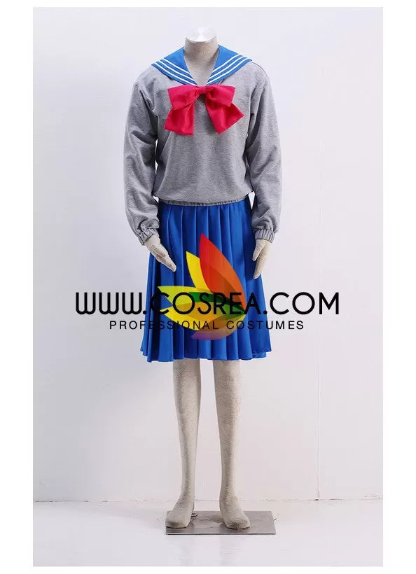 Sailormoon Crystal Ami Mizuno School Uniform Cosplay Costume