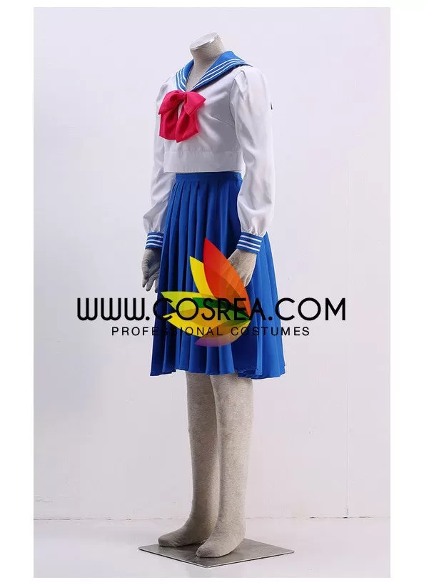 Sailormoon Crystal Ami Mizuno School Uniform Cosplay Costume