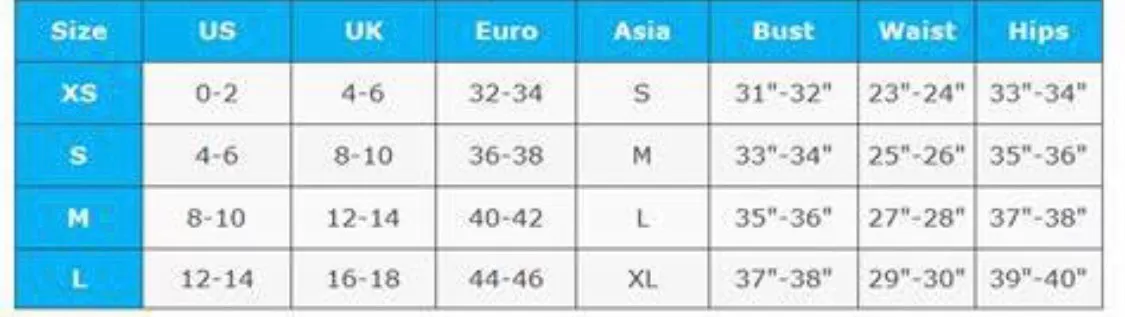 Size & Conversion Charts ~ Clothing & Shoes