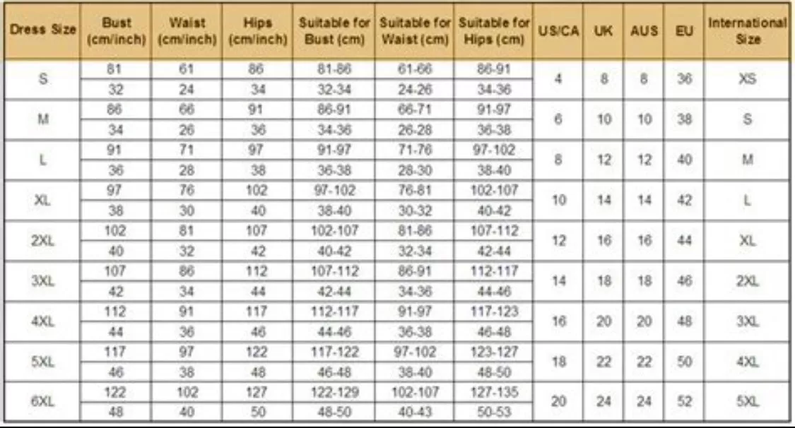 Size & Conversion Charts ~ Clothing & Shoes