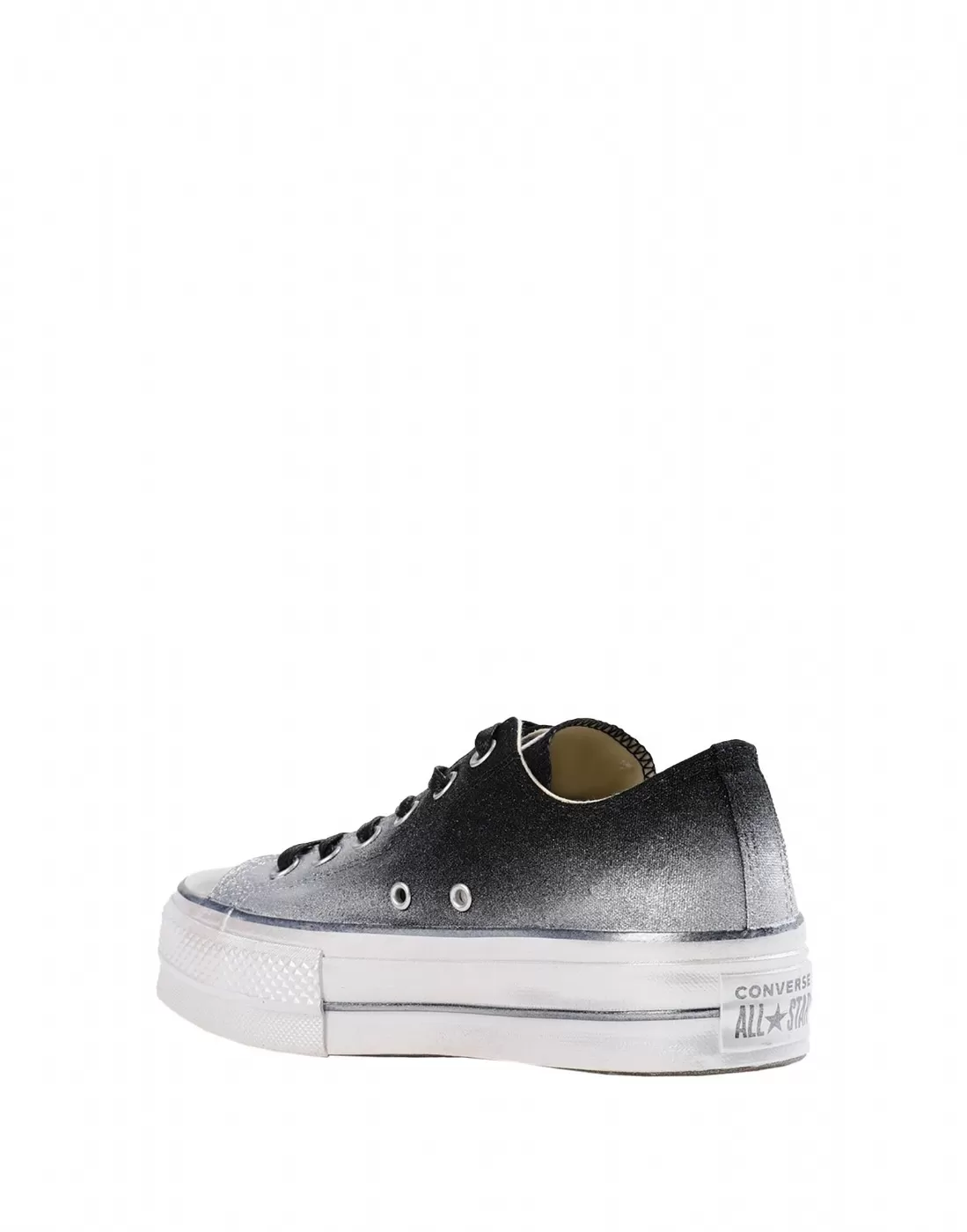 SNEAKERS CONVERSE ALL STAR DONNA NERO & ARGENTO 569129C