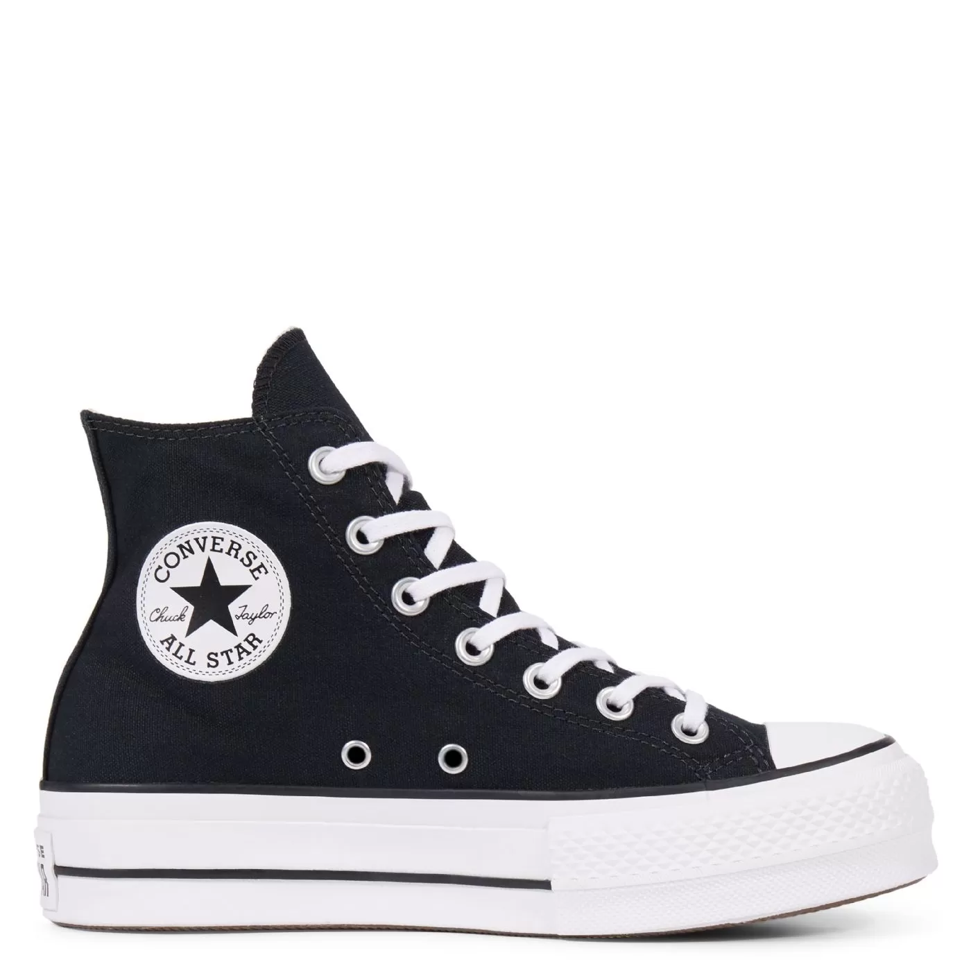 SNEAKERS CONVERSE DONNA CHUCK TAYLOR PLATFORM BASIC NERO 560845C