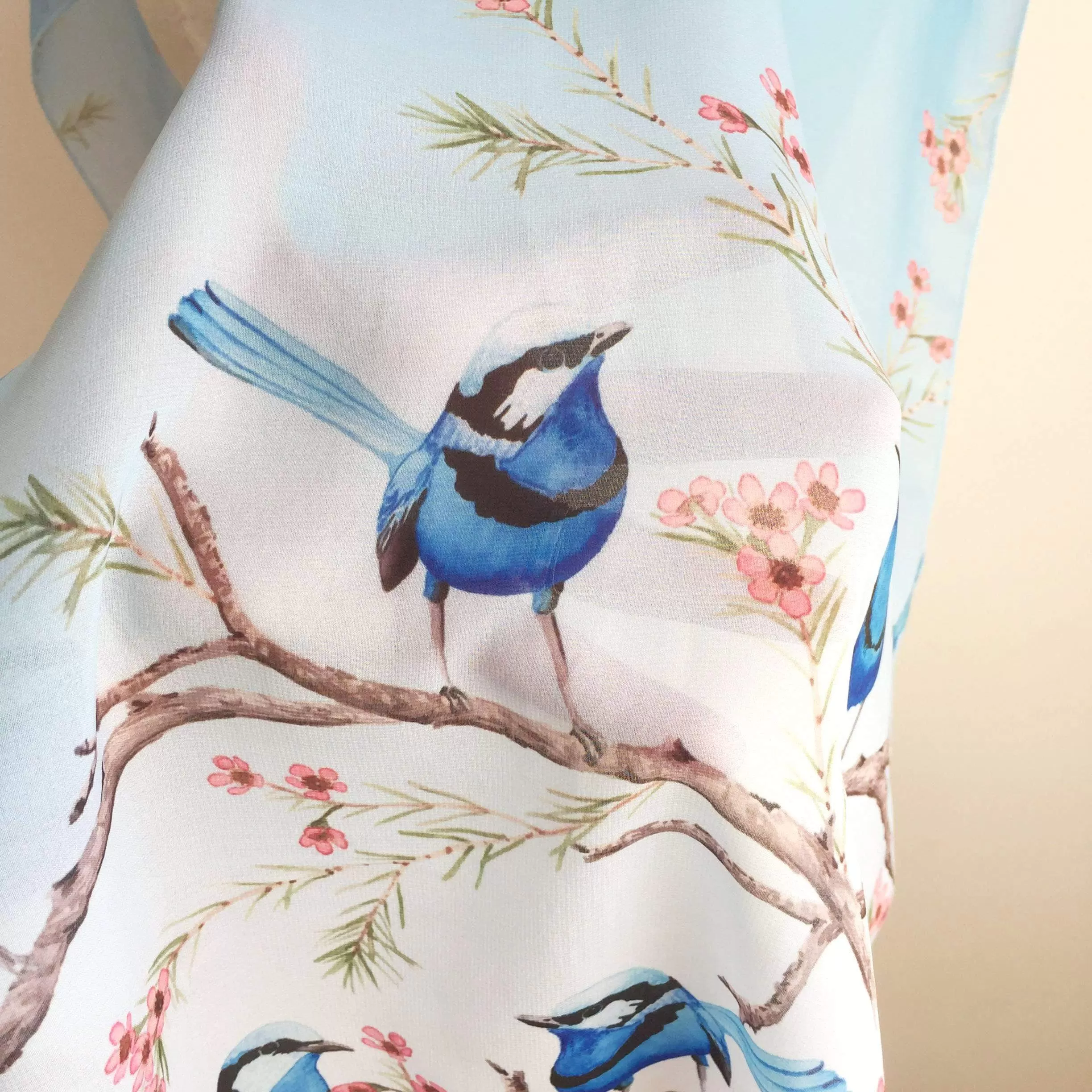 Splendid Blue Wren Scarf