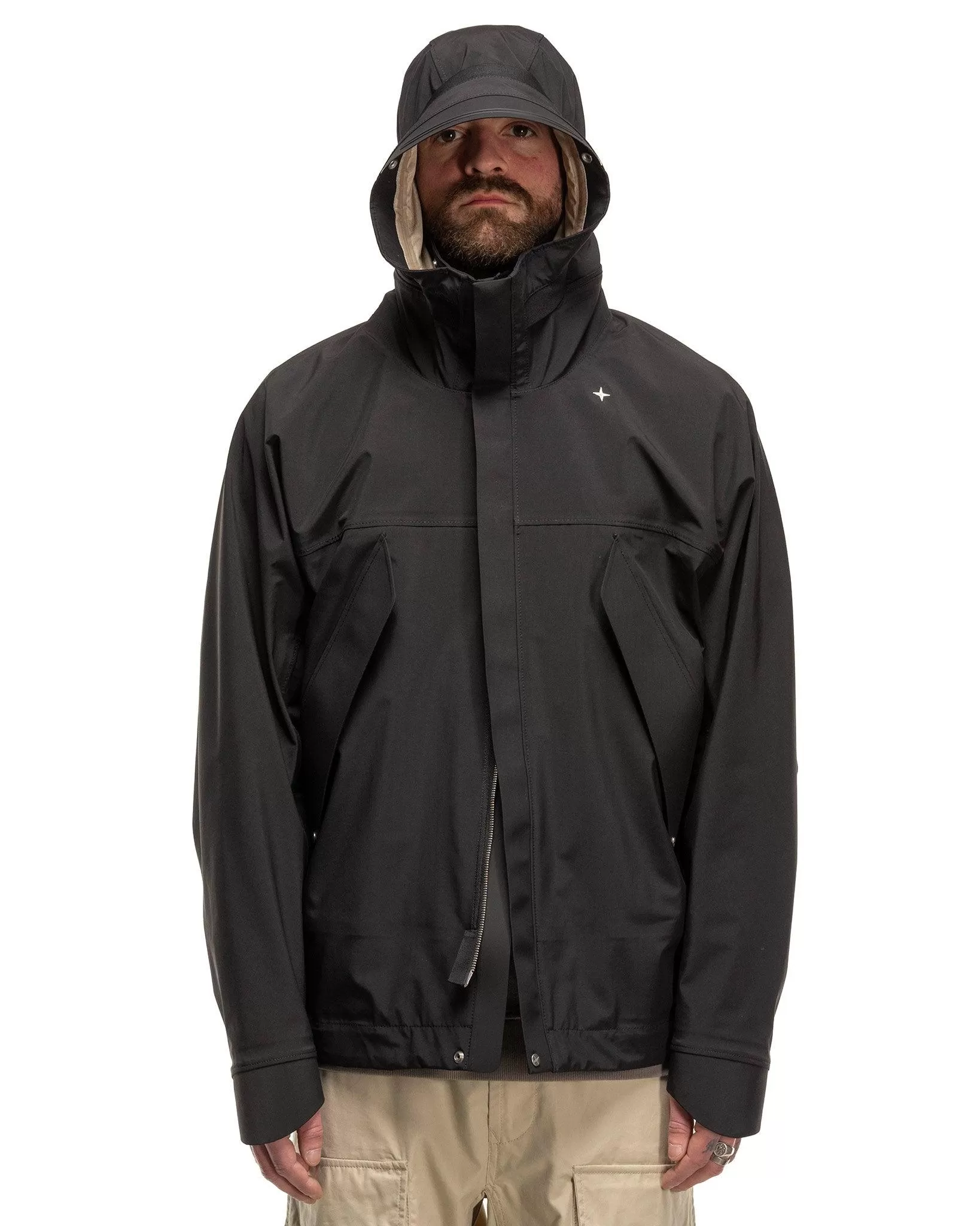 Stellina 3L Nylon Shell Jacket Black