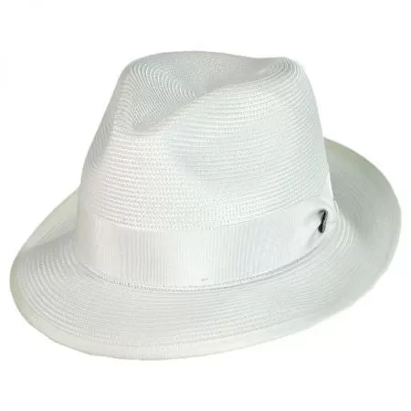 Stetson Latte Milan Straw Fedora