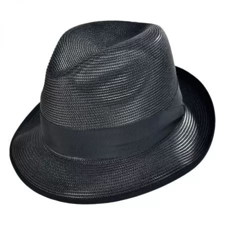 Stetson Latte Milan Straw Fedora