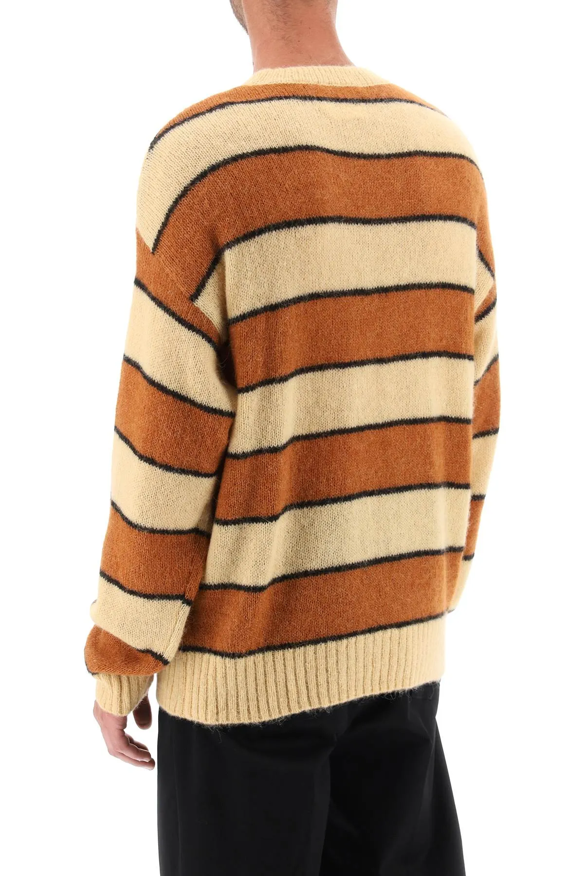 Striped Wool And Alpaca Sweater