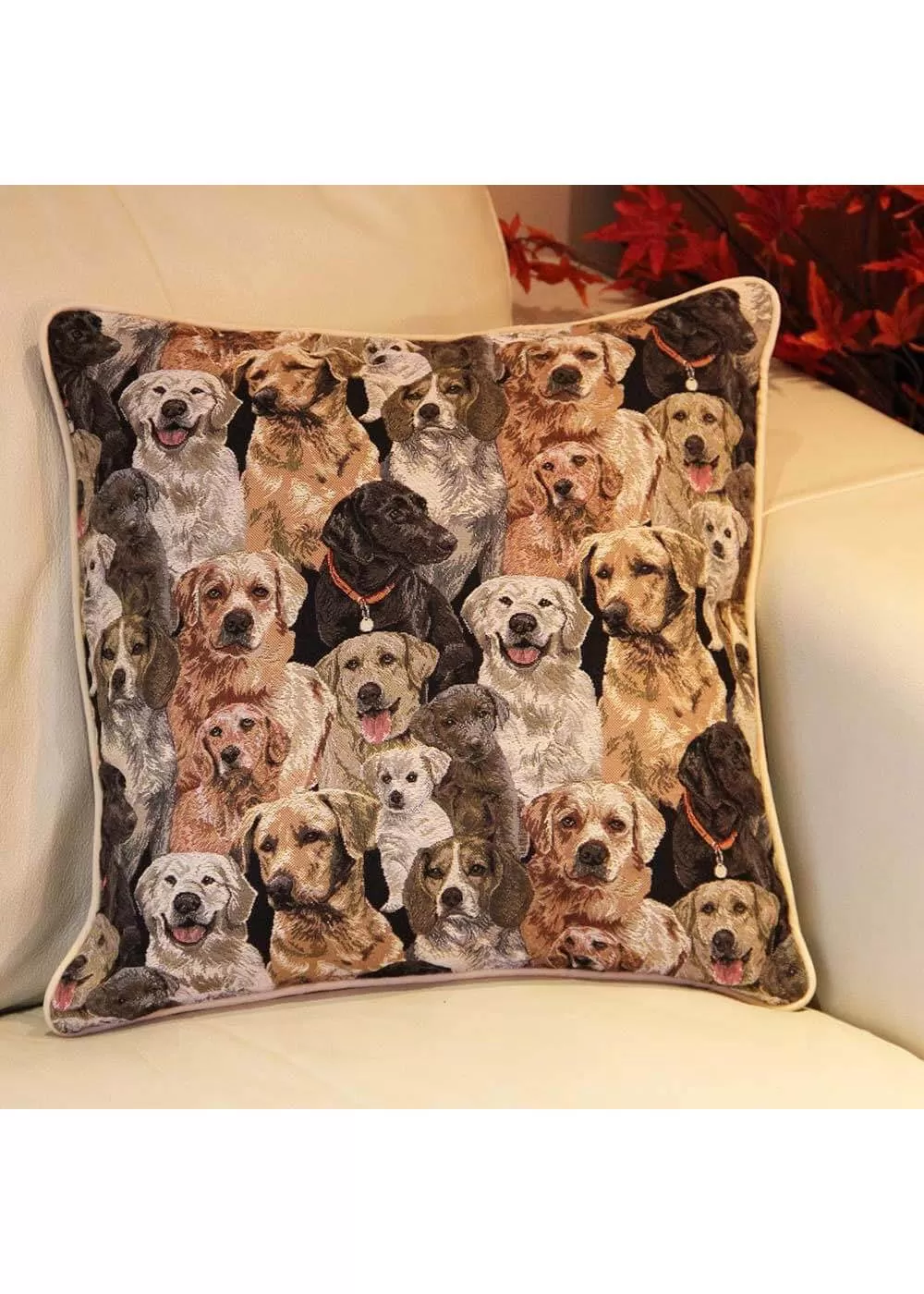 Tapestry Bags Labrador Cushion Cover