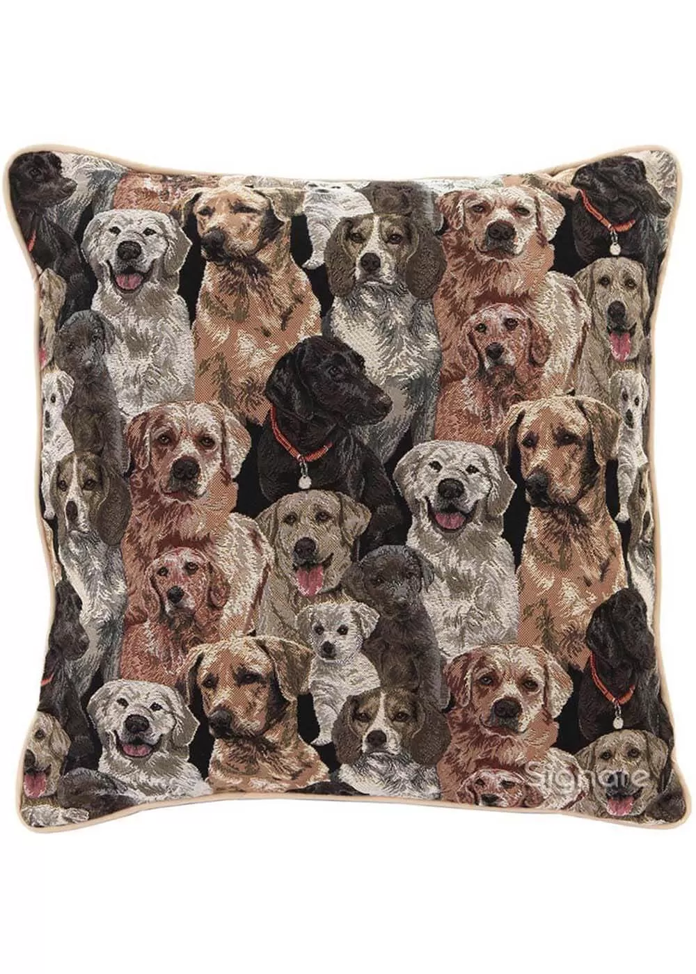 Tapestry Bags Labrador Cushion Cover