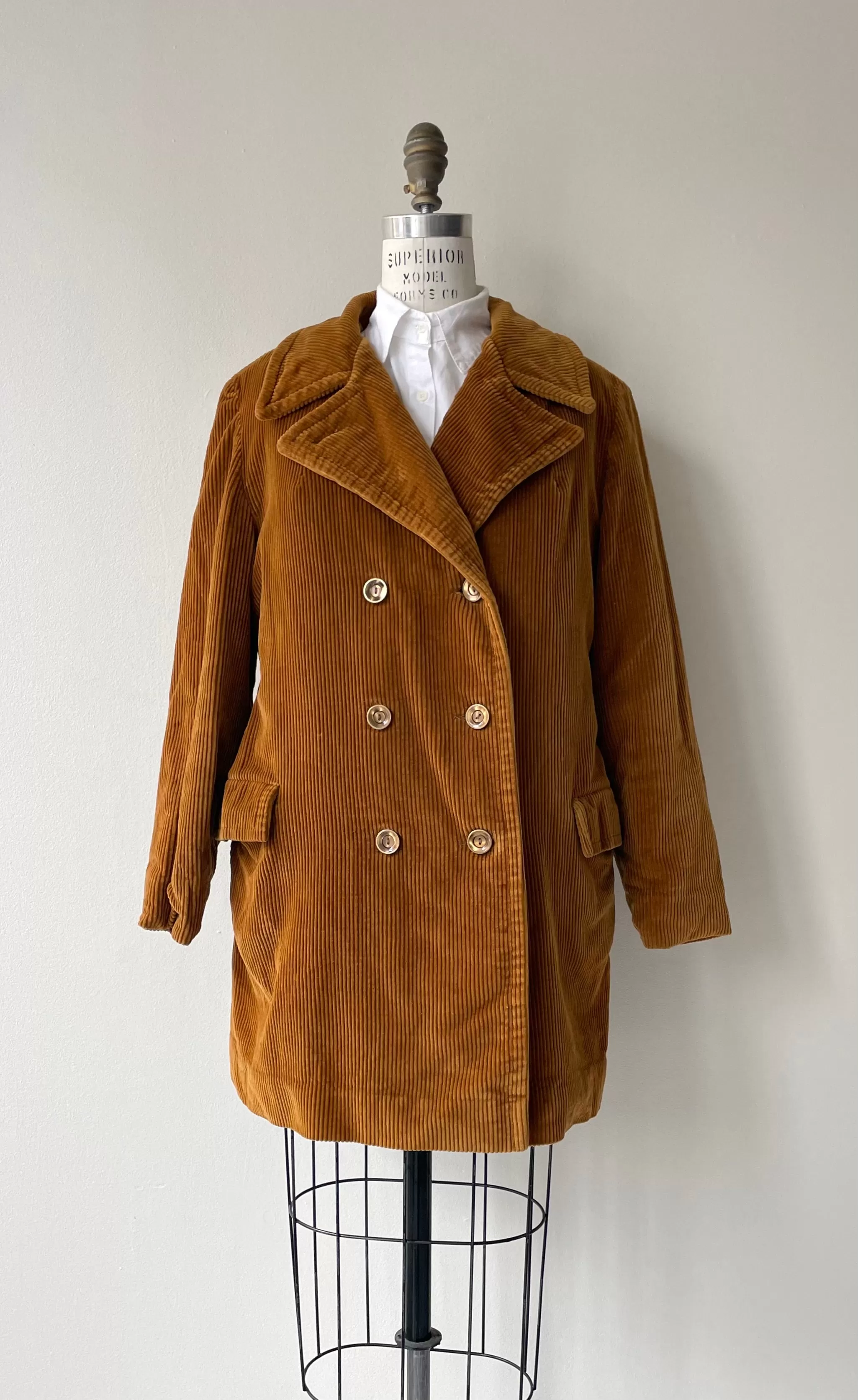 Teddybear Corduroy Coat | 1960s