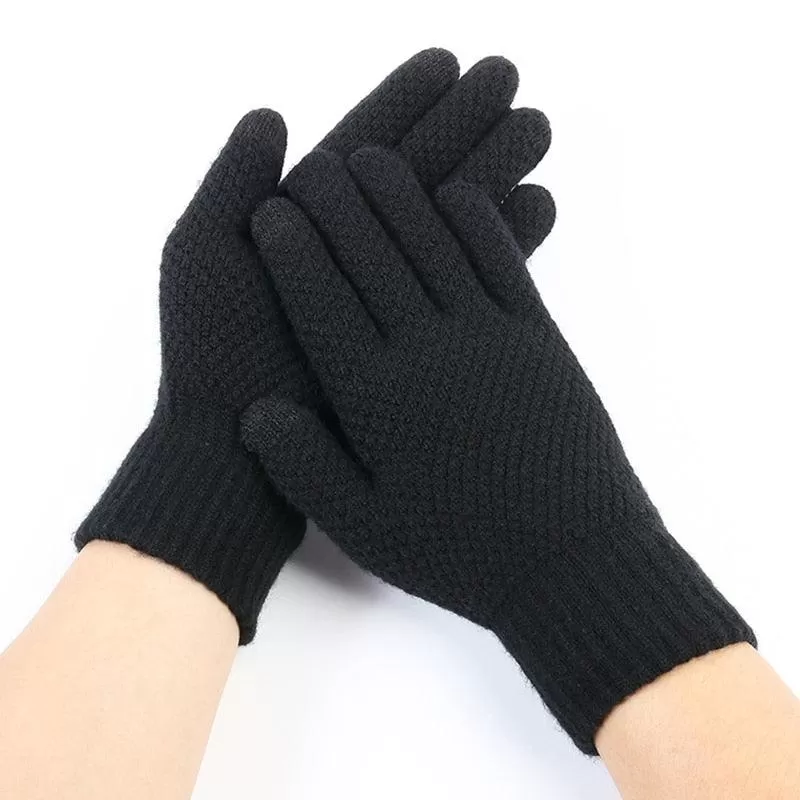 Thick Knitted Winter Gloves