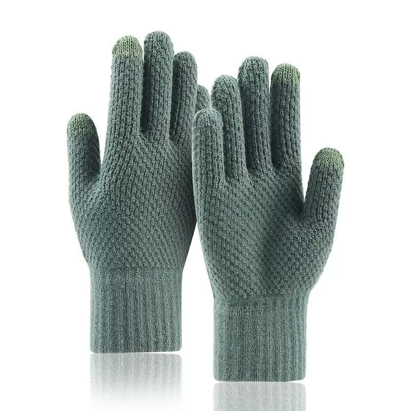 Thick Knitted Winter Gloves