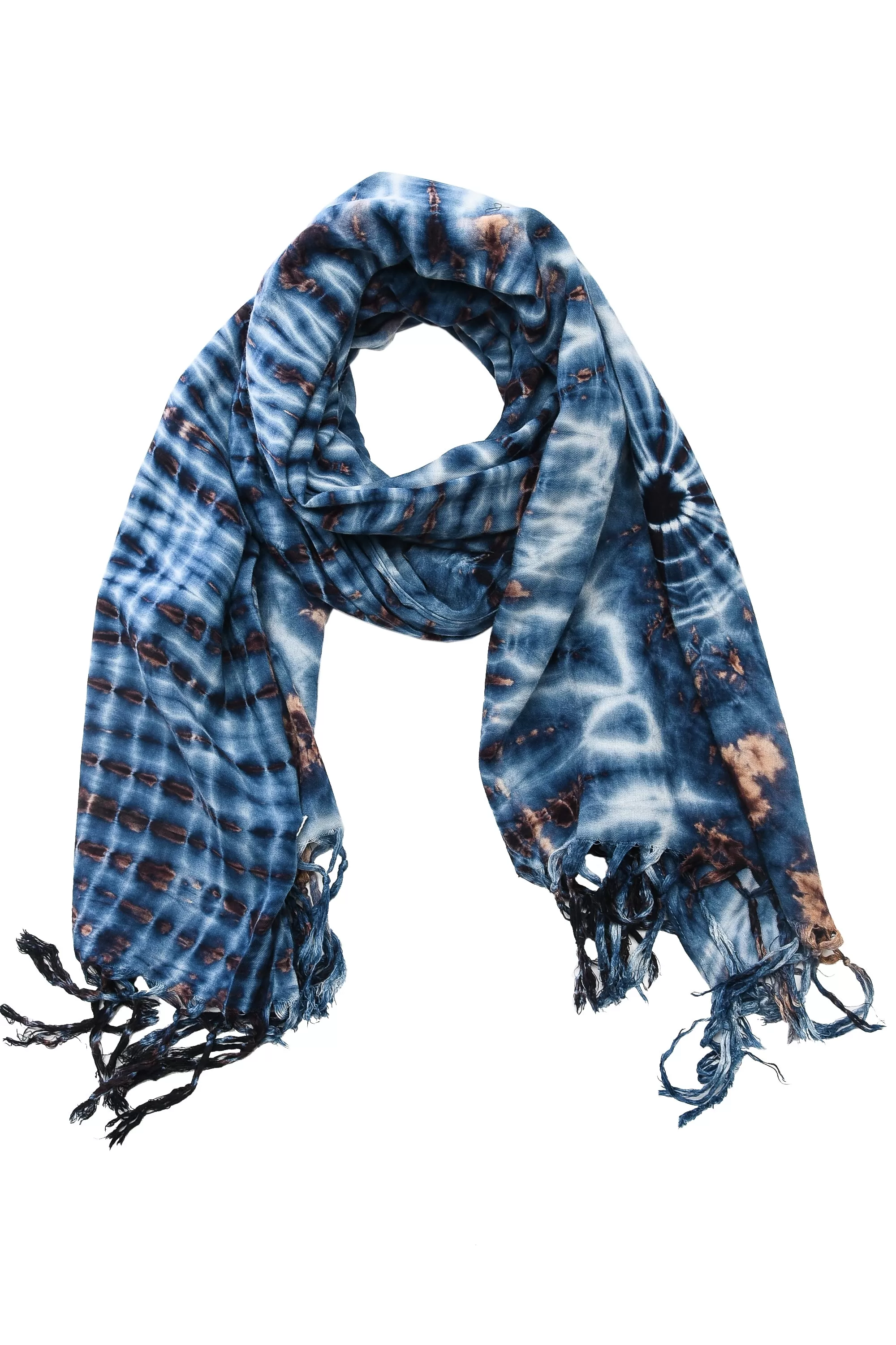 Tie Dye Rayon Scarf