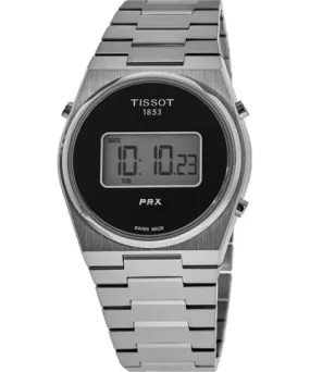 Tissot PRX 39mm Black Digital Dial Steel Men's Watch T137.463.11.050.00