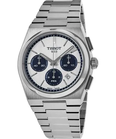 Tissot PRX Automatic Chronograph White Dial Steel Men's Watch T137.427.11.011.01