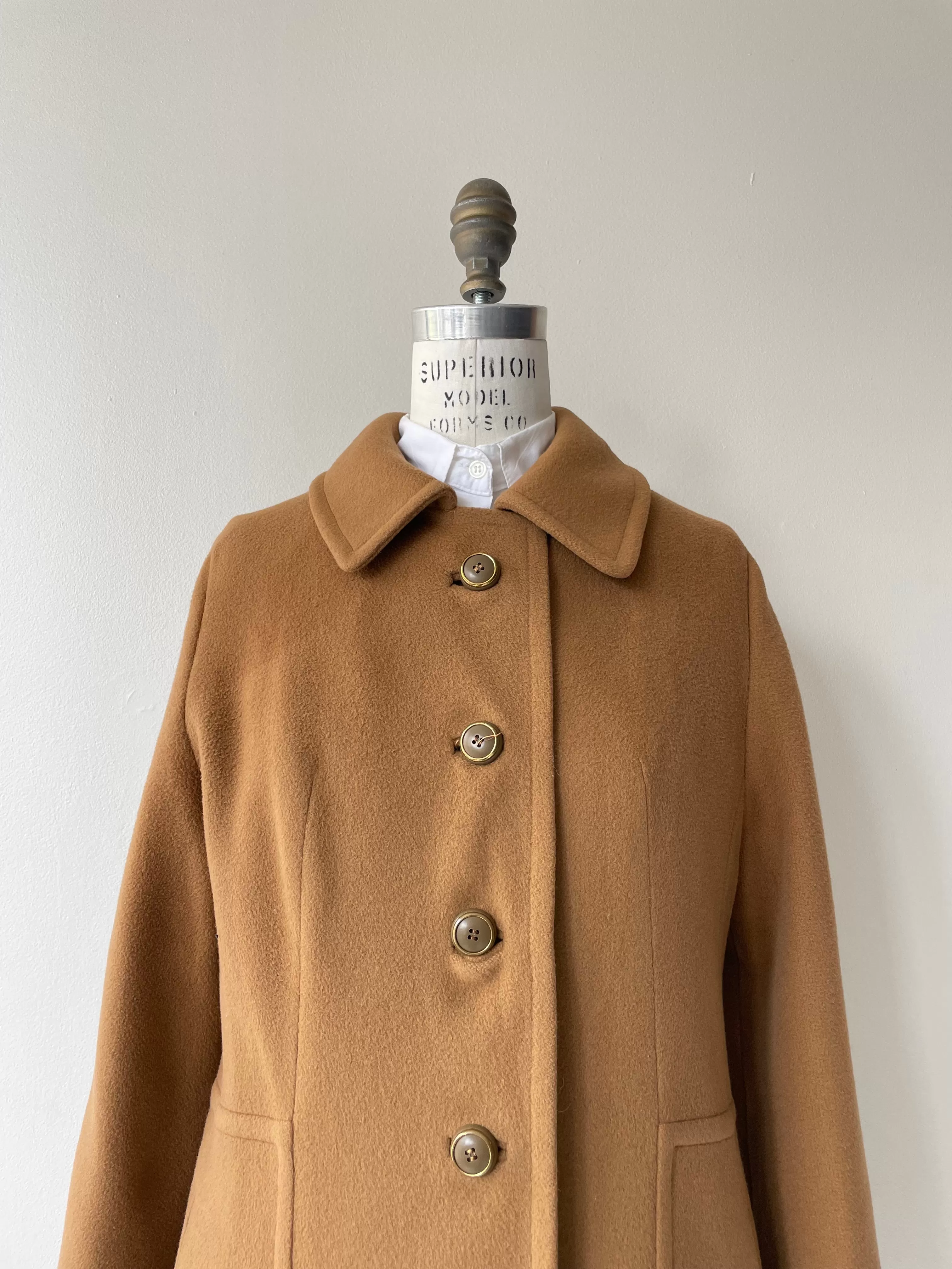 Toffee Cashmere Coat | 1970s