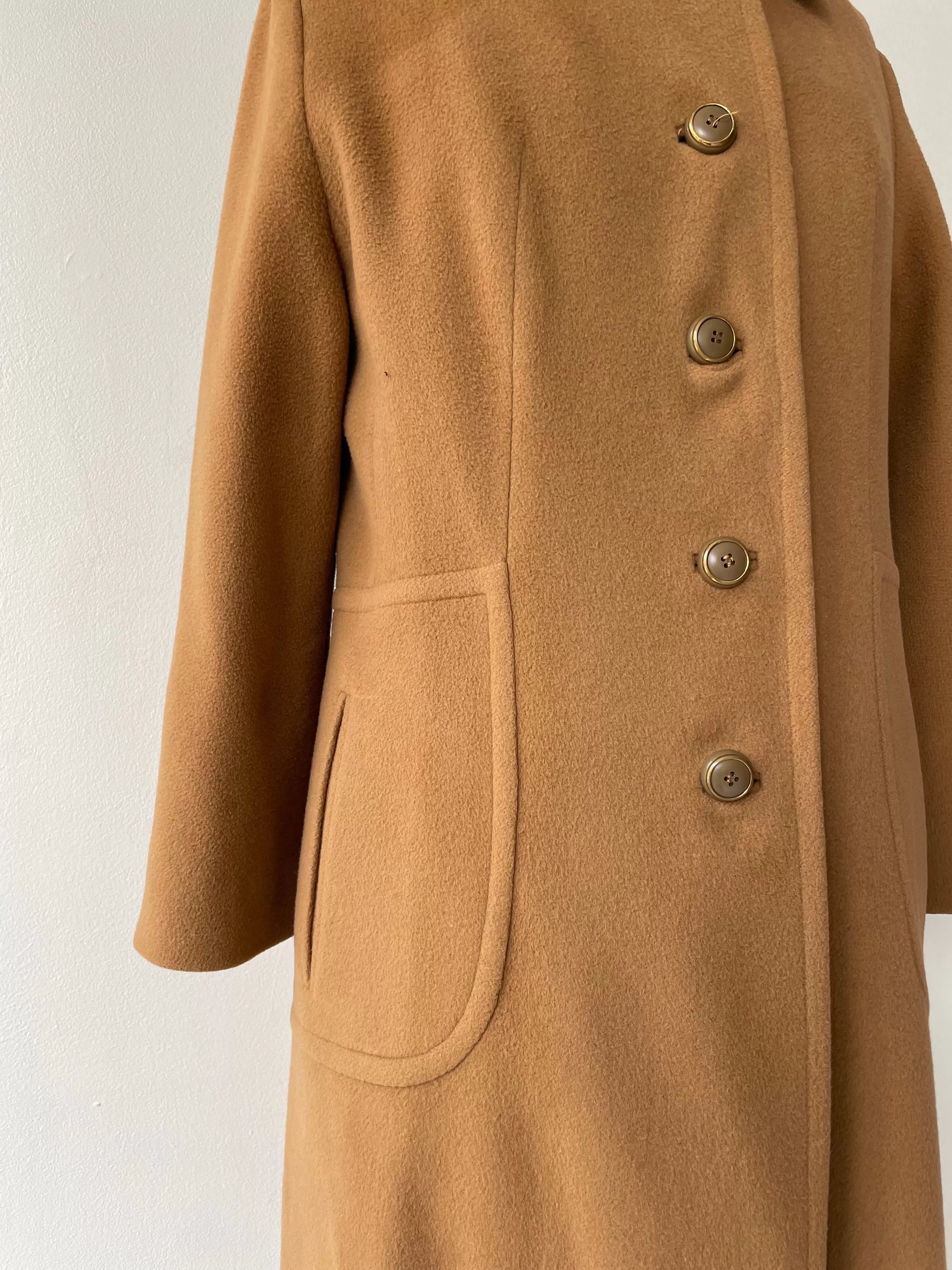 Toffee Cashmere Coat | 1970s