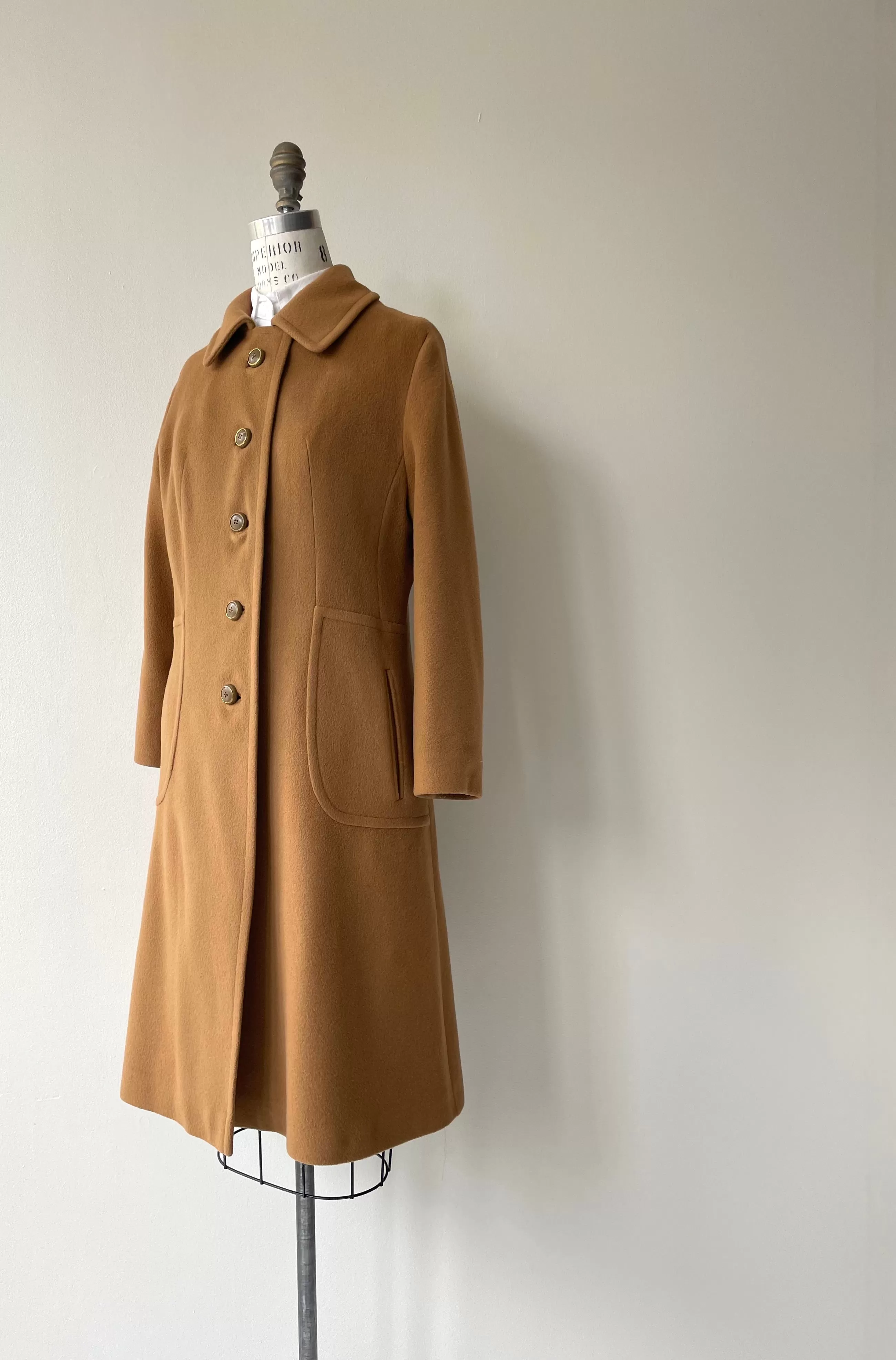 Toffee Cashmere Coat | 1970s