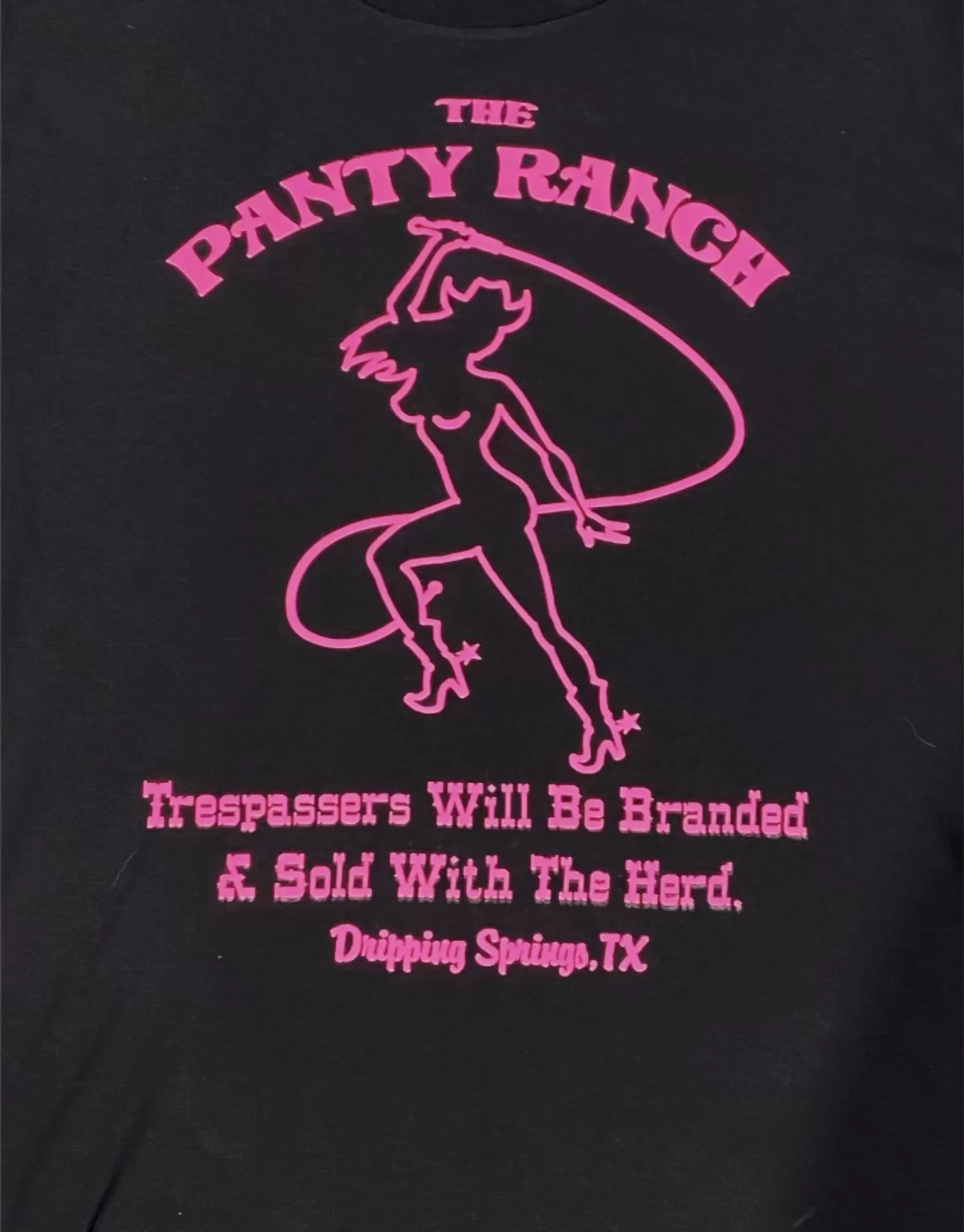 'Trespassers Will Be Branded' Tee