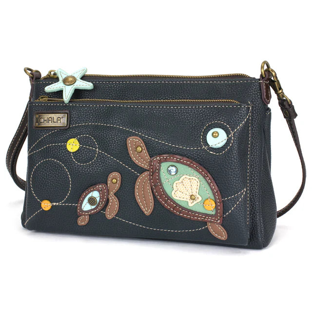 Two Turtles Deluxe Crossbody