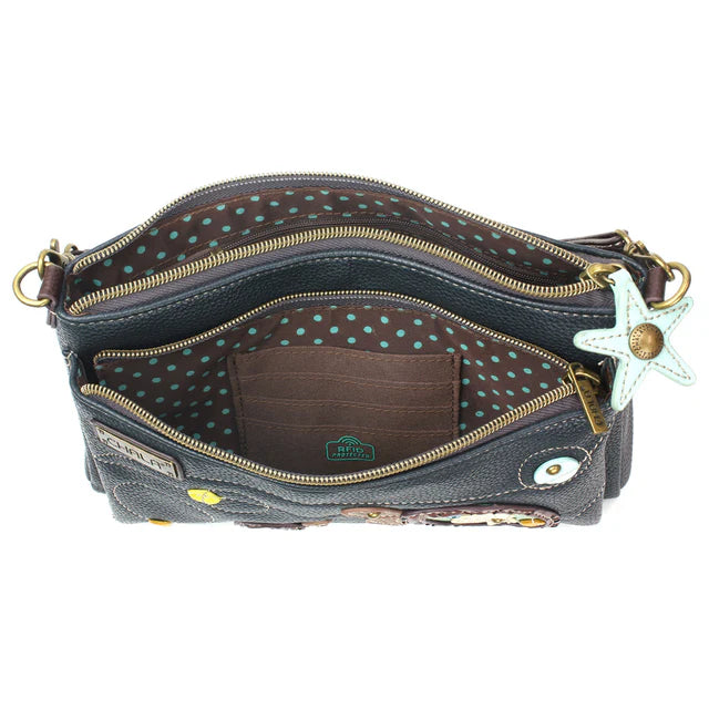 Two Turtles Deluxe Crossbody