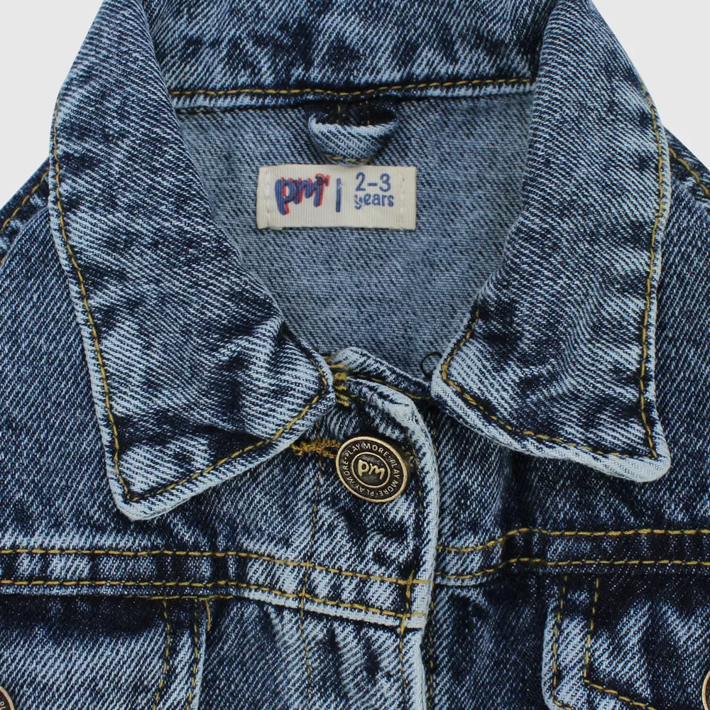 Unisex Navy Jean Jacket